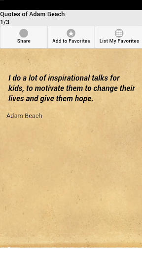 Quotes of Adam Beach