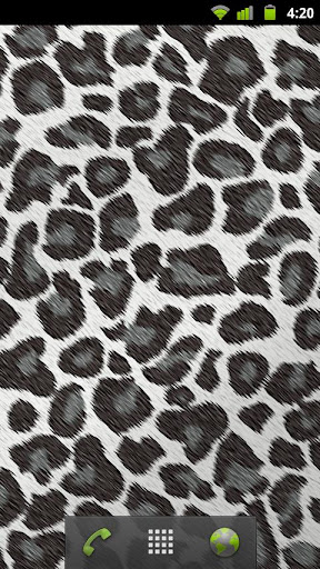 【免費個人化App】Leopard in 8 colors 時計付きライブ壁紙-APP點子