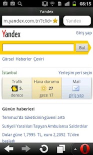 Yandex.Opera Mini - screenshot thumbnail