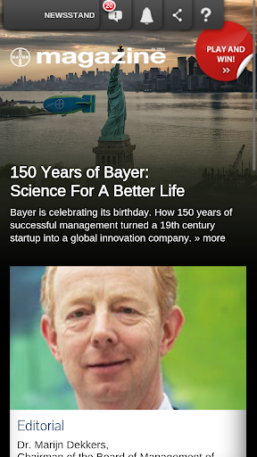 Bayer magazine