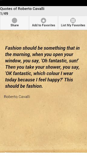 Quotes of Roberto Cavalli