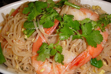 Thai Noodles with Shrimp