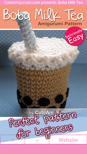 【免費書籍App】Boba Milk Tea Crochet Pattern-APP點子