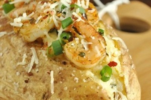 Parmesan Shrimp Shrimp Twice Baked Potatoes