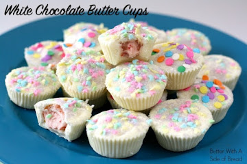 WHITE CHOCOLATE BUTTER CUPS