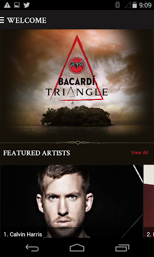 Official Bacardi Triangle App