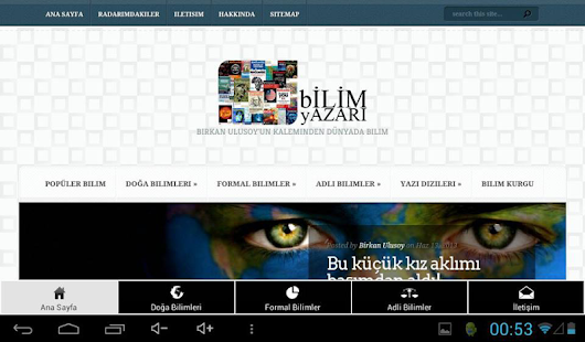 Bilim Yazarı - screenshot thumbnail