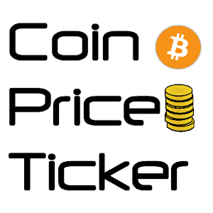 Coin price ticker
