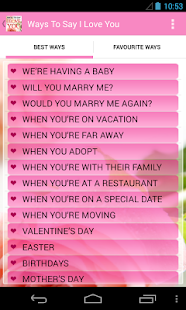Free Ways To Say I Love You APK for Android