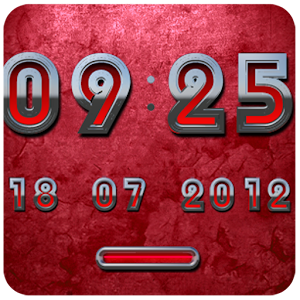 RED DIGITAL Clock