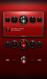 download Poweramp Widget Red Alien free