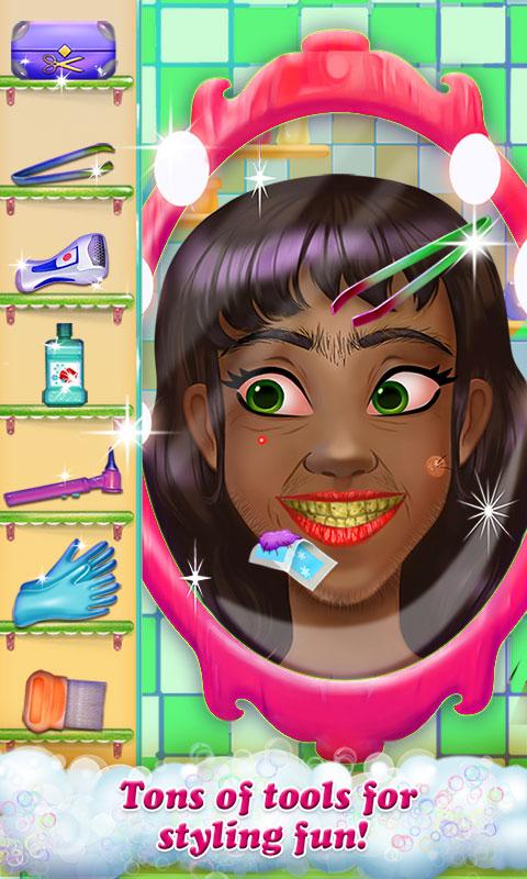 Hairy Face Salon - Makeover Screen 2
