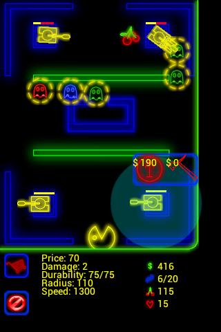 Fantasmas Pacman Defesa irritados v1.2 Apk