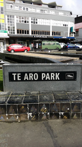 Te Aro Park Sign