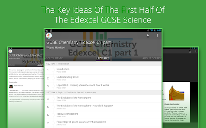Edexcel GCSE Science Course poster 4