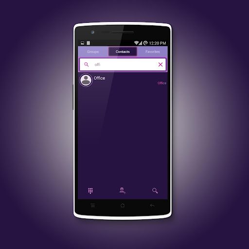 【免費個人化App】ExDialer Theme Material Purple-APP點子