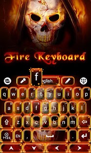 Fire Soul GO Keyboard Theme Screenshots 2