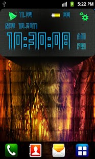 Digital clock & alarm Screenshots 3