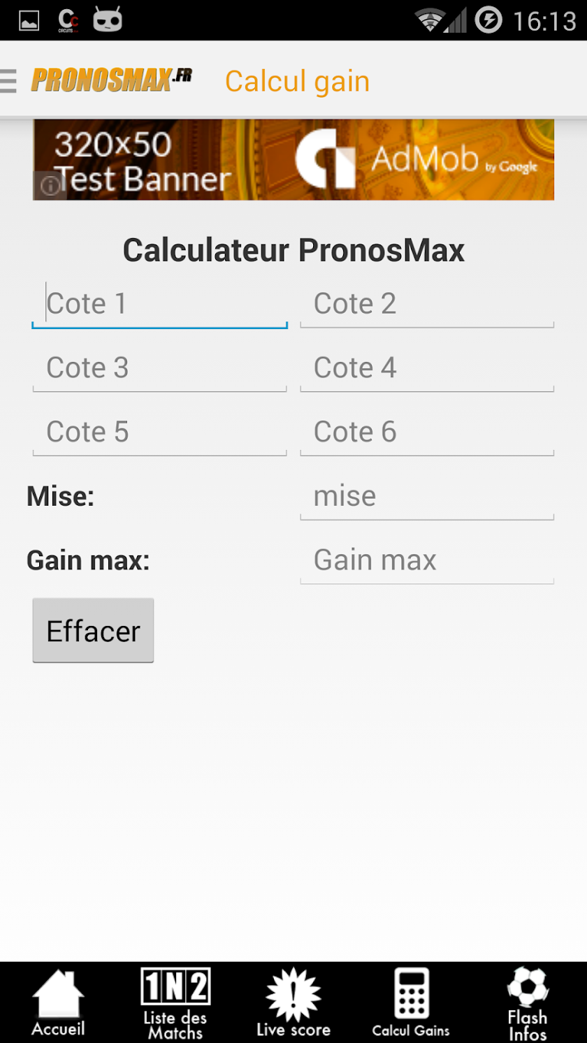 Pronosmax.fr 100% pronos Screen 3