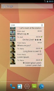 Free Widgets for LINE™ (needs root) APK