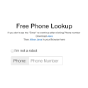 Free Cell Phone Lookup w/ Name icon
