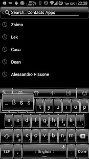 TouchPal Frame Silver skin