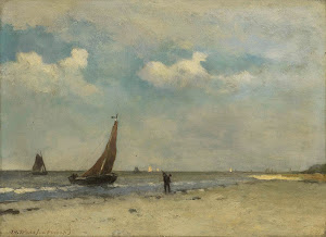 RIJKS: Johan Hendrik Weissenbruch: Beach Scene 1903
