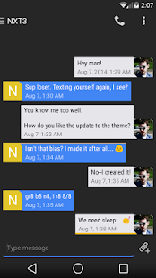 Download EvolveSMS Theme - True HH APK for Android