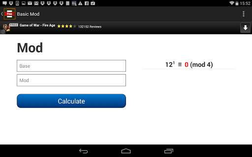 【免費教育App】Basic Mod Calculator-APP點子