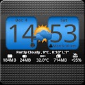 FlipClock Blue Magic Dark logo