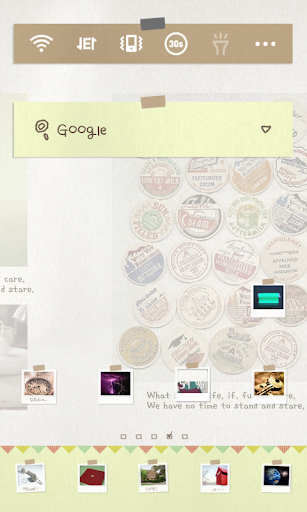 【免費個人化App】Vintage Dodol launcher theme-APP點子