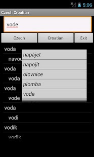 Czech Croatian Dictionary Screenshots 3