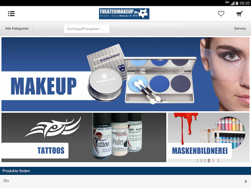 【免費購物App】Theatermakeup.de-APP點子