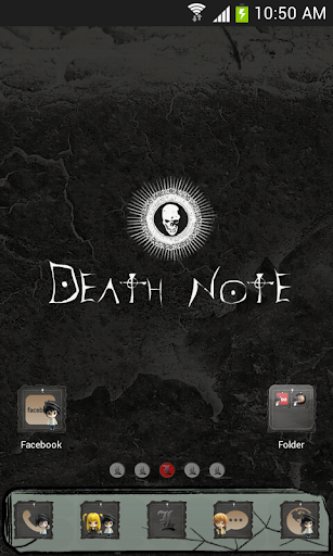 Death Note Go Launcher Themes