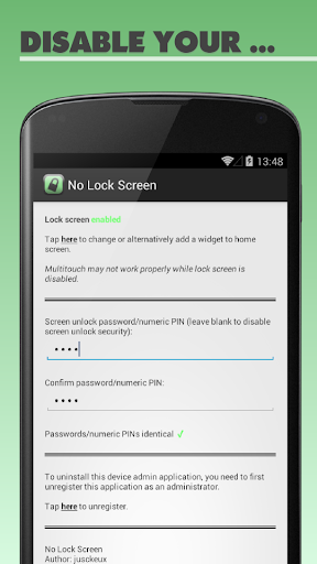 No Lock Screen 2015