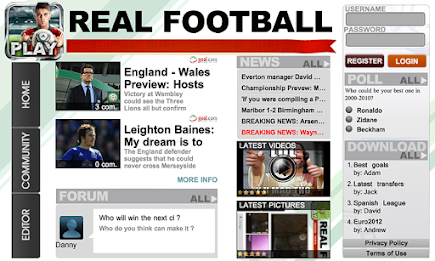 Real Football 2012 poster 20