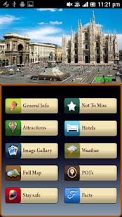Milan Offline Map Travel Guide Screenshots 0