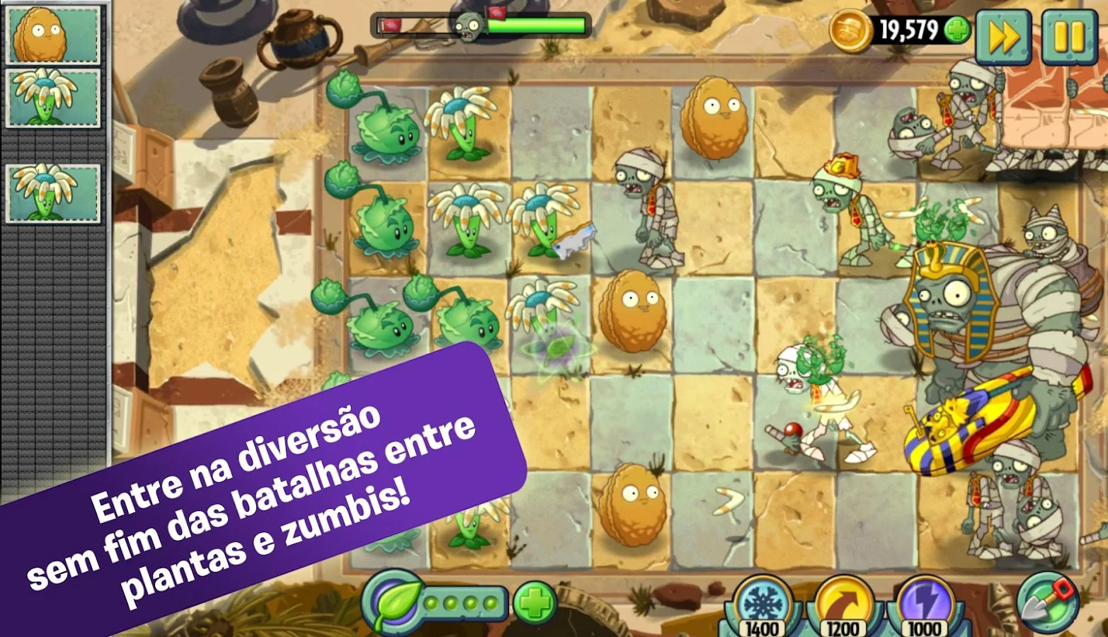 Plants vs. Zombies™ 2: captura de tela Plants vs. Zombies™ 2: captura de tela