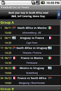 World Cup Soccer Feed - screenshot thumbnail