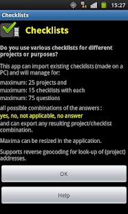Free Checklists APK for Android