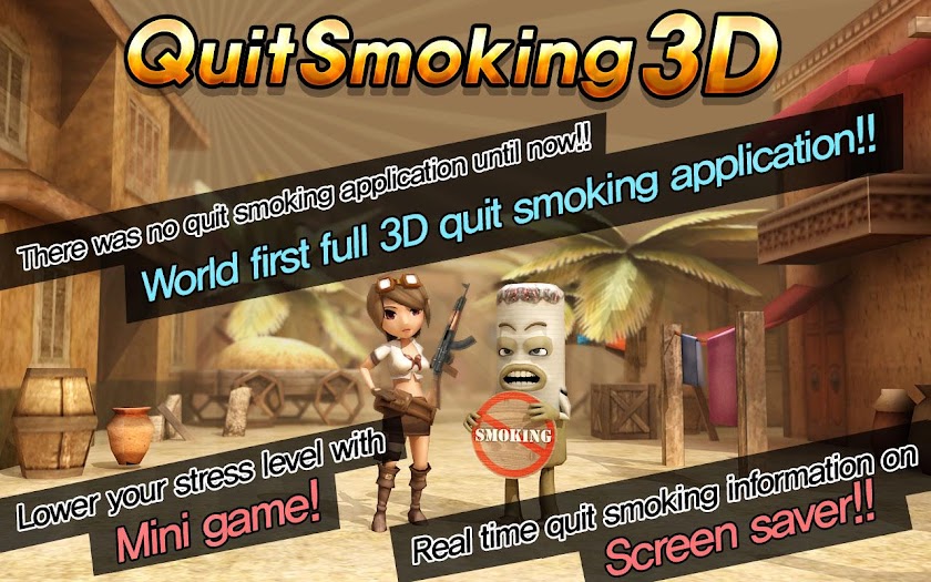 Quit Smoking 3D! Screen 1