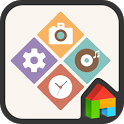 Simple Diamond dodol theme icon