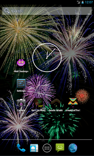 【免費個人化App】LWP Fireworks, Live Wall Paper-APP點子