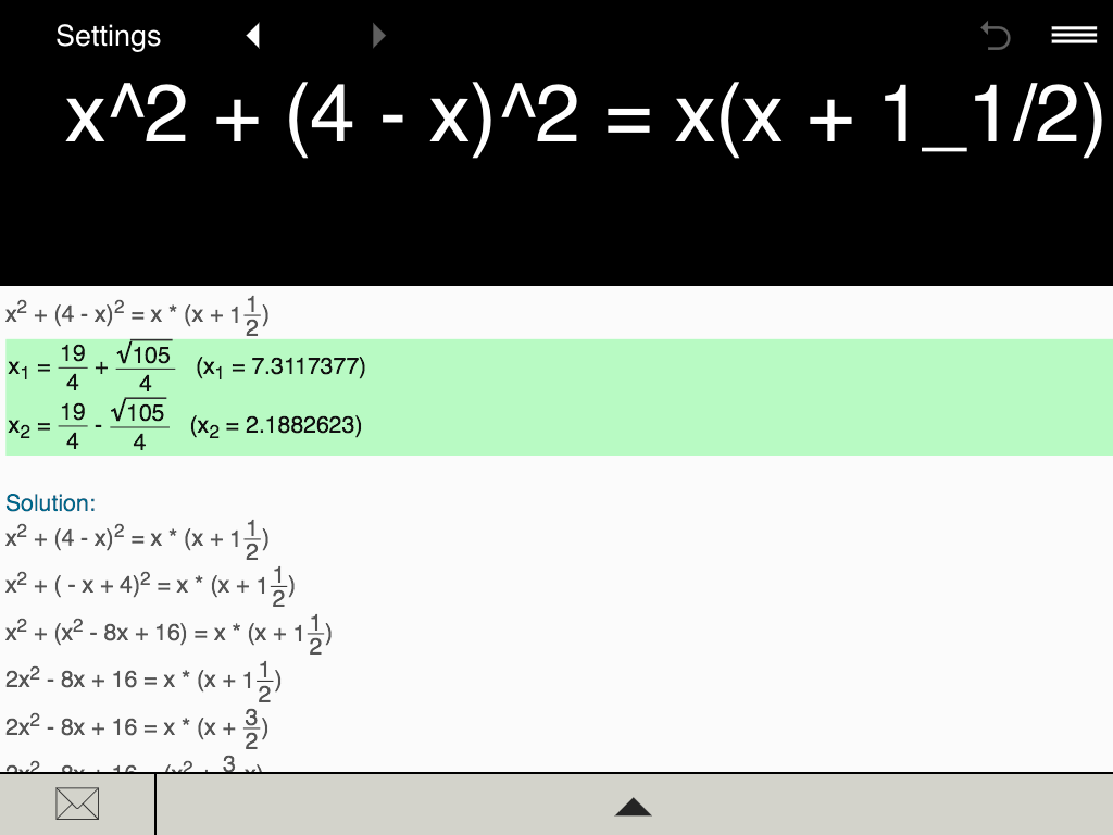 equation calculator quadratic for solution Google on Quadratic Solver Play Android Apps Equation