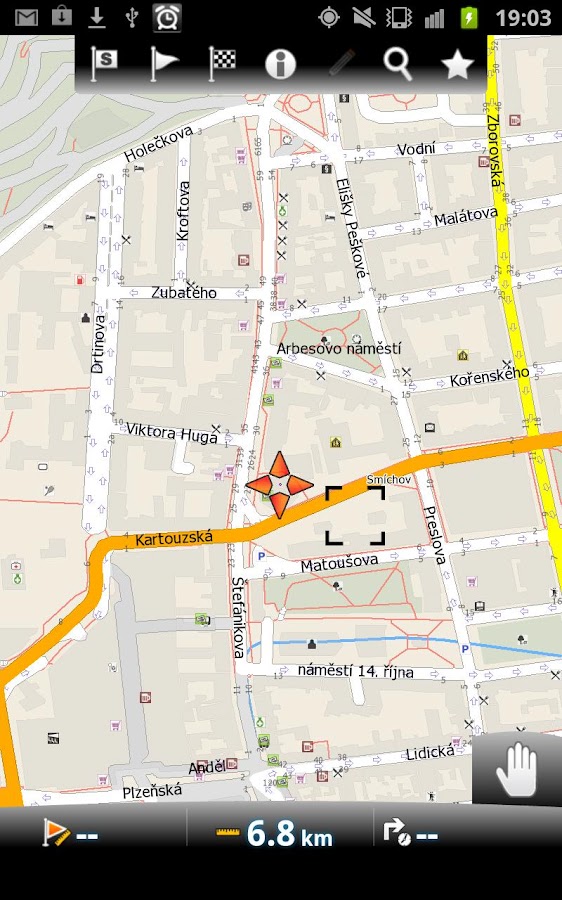 MapFactor: GPS Navigation - screenshot