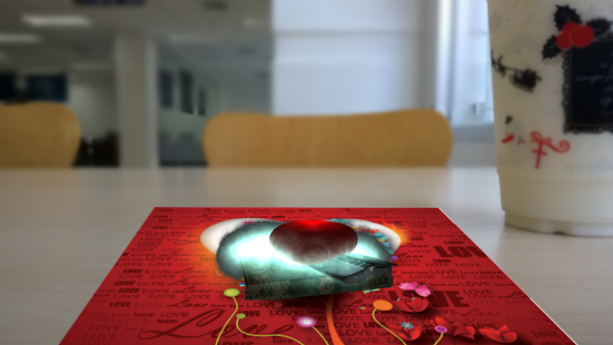 Download 3D AR Heart Of Love Card APK