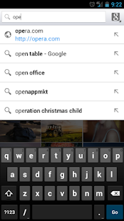 Navigateur Opera pour Android - screenshot thumbnail