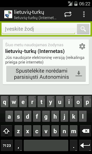Lithuanian-Turkish Dictionary