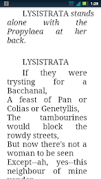 Lysistrata audio and text poster 5