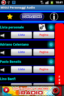 Mitici Personaggi Audio Screenshots 0